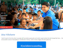 Tablet Screenshot of lrayvillafuerte.com